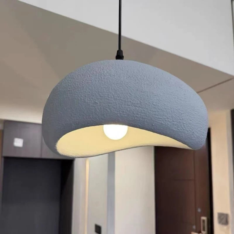 

Wabi Sabi Textured Minimalist Pendant Lamp For Dining Room Bedroom Living Room Kitchen Hallway Foyer Apartment Lighting Fixture