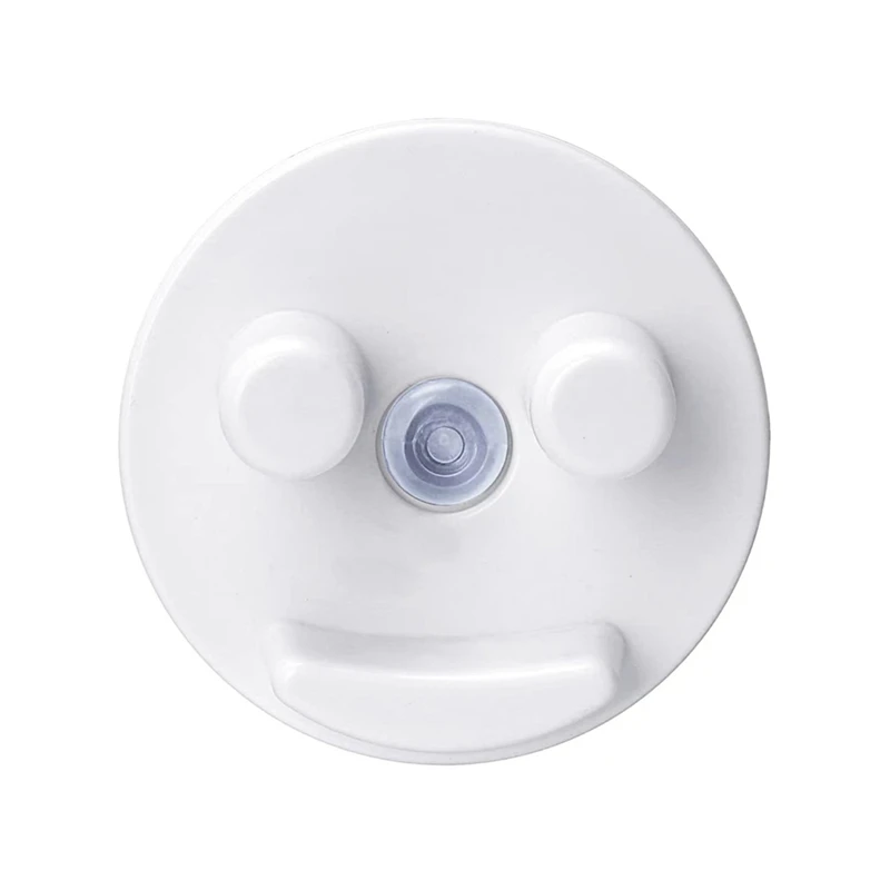 Smile Sponge Fixed Bracket Smile Face Sponge Holder Organizer Suction Cup Sink Storage Tools