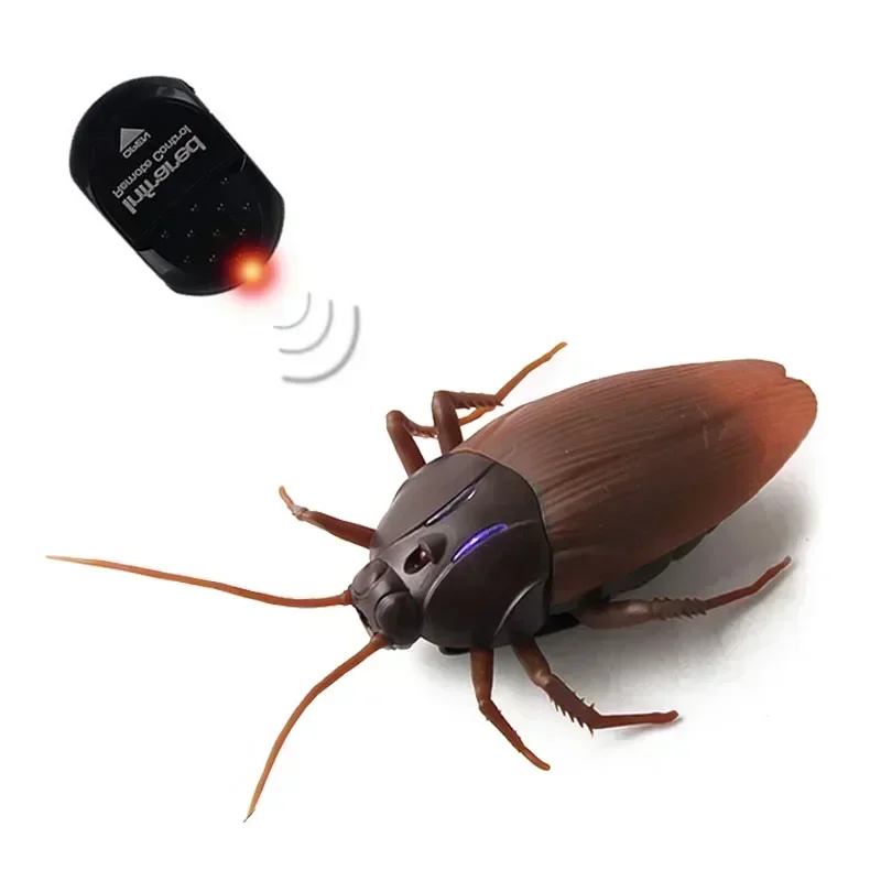 Trick Electric Cockroach Pet RC Simulation Spider Robotic Remote Control  Ant Toy Halloween Xmas Mini Gift for Adult Prank Insect - AliExpress 26