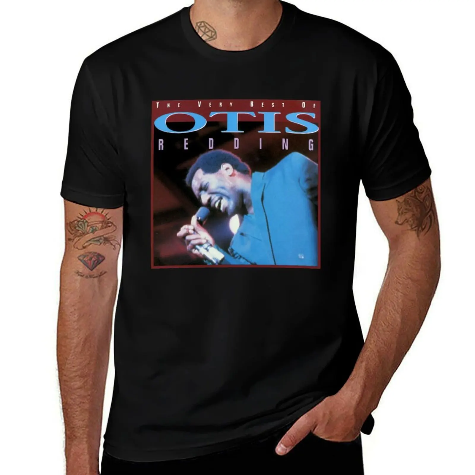The Dock Of The Bay Otis Redding 1536 T-Shirt Basic Plain Short Sleeve Crew Neck Tee T-Shirt