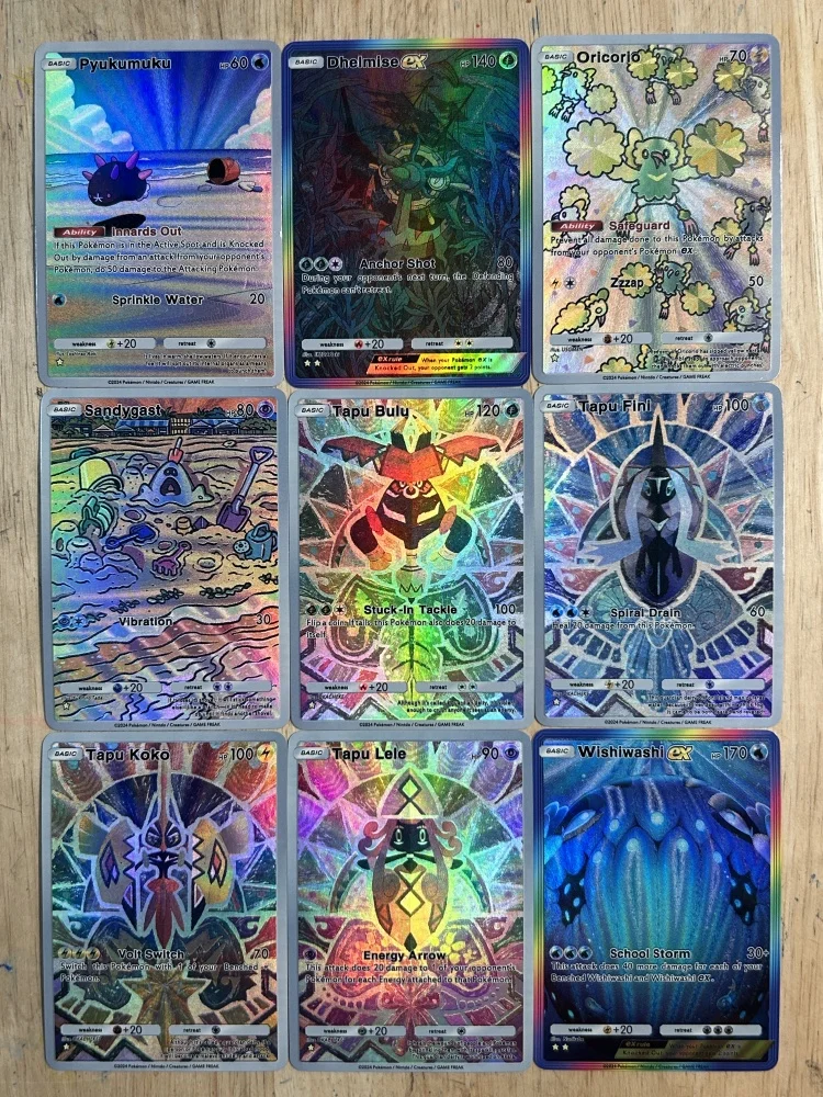 

Карманный Pokemon Ptcg Eevee Pikachu ACG Diy Self Control Collect Signature Trading Флэш-карта Аниме Мультфильм Оригинальная серия Подарок