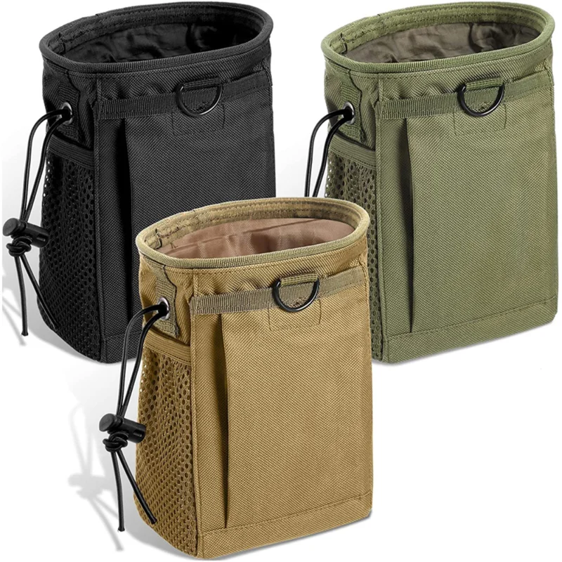 

Tactical Folding Dump Pouch Utility Tool Bag Molle Drawstring Magazine Pouch