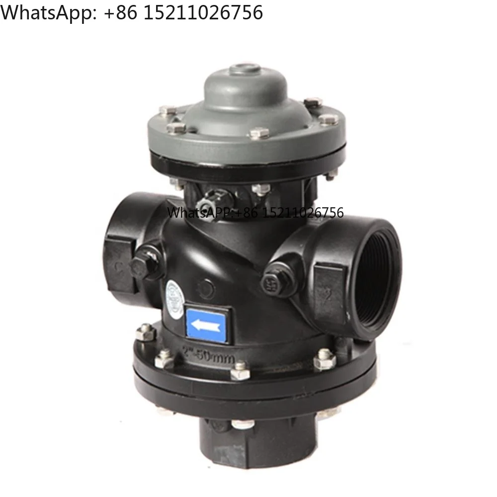 Arthas F63FM Two-Position Three-Way Hydraulic Control Valve System 2-Inch Backwash Irrigation Valve Metal Construction 50 M3/h