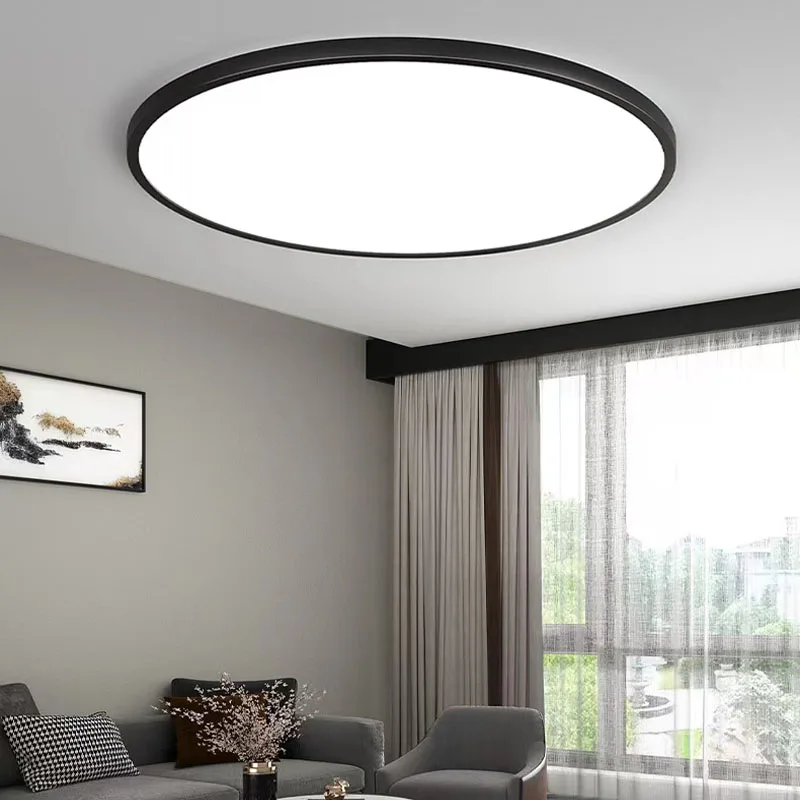 Modern Led Ceiling Chandelier 48W 36W 24W 18W Ultra Thin Panel Pendant Lamp Ceiling Lamp for Living Room Bedroom Light Fixture