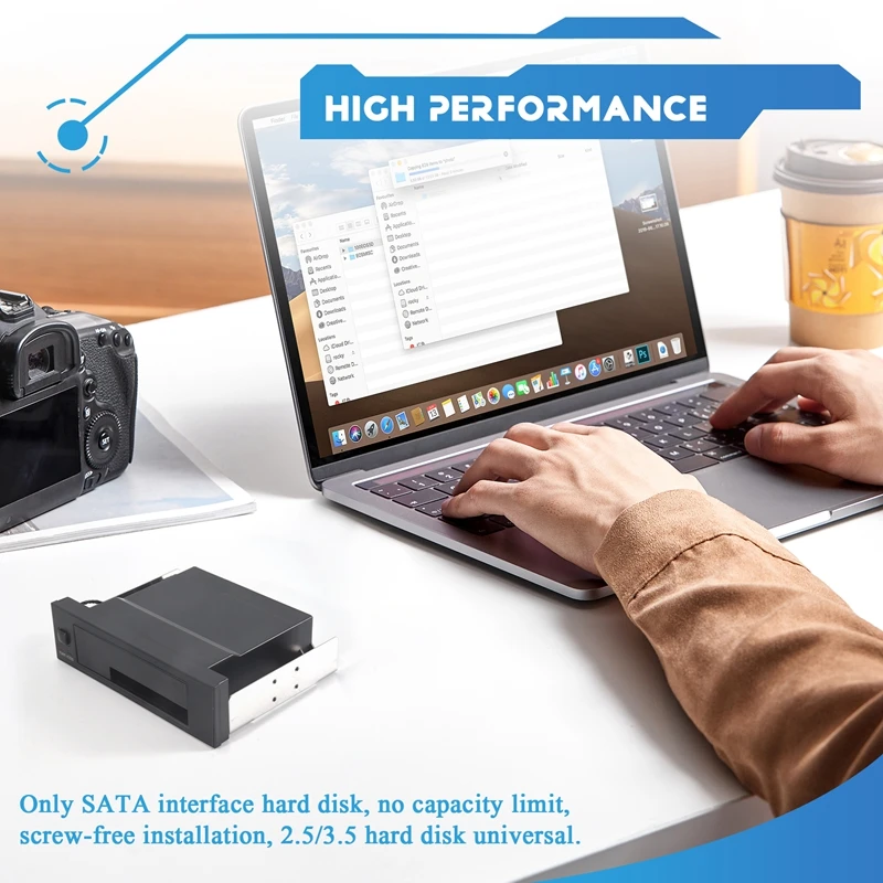 

Universal Hot Swap Mobile Rack For 2.5 Inch Or 3.5 Inch SSD/HDD, Internal Tray-Less Hard Drive Backplane Enclosure