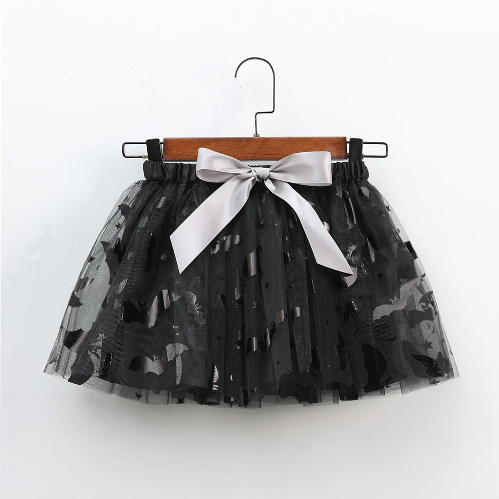 Mädchen Tutu Rock Kinder Ballett Prinzessin Pettis kirt flauschige Tüll Röcke schöne Ballkleid Halloween Kürbis Kinder Kleidung Baby – Detail 23