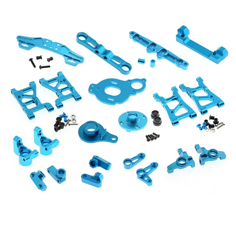 Metal Modification Accessory Kit Suspension Arms Steering Knuckle For Tamiya XV-01 XV01 1/10 RC Car Upgrades Parts