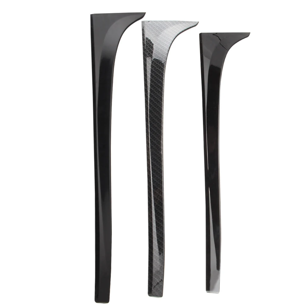 2 قطعة أجزاء تعديل سبويلر خلفي للسيارة ذاتية اللصق لسيارة VW Golf 7 MK7 2014-2018