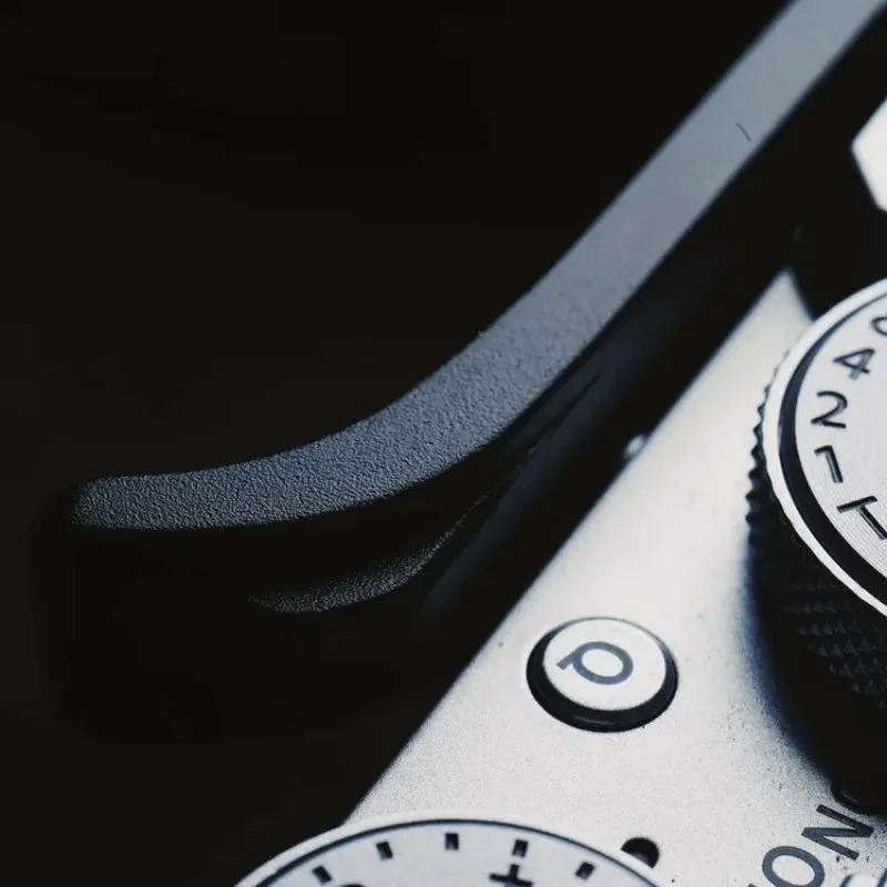 Thumb Rest Grip Hot Shoe Cover para FUJI XE4, FUJIFILM, X-E4, Material de aluminio