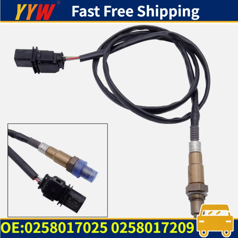 

Wideband Oxygen O2 Lambda Sensor 0258017025 0258017209 LSU4.9 For Toyota RAV4/Ford Fiesta
