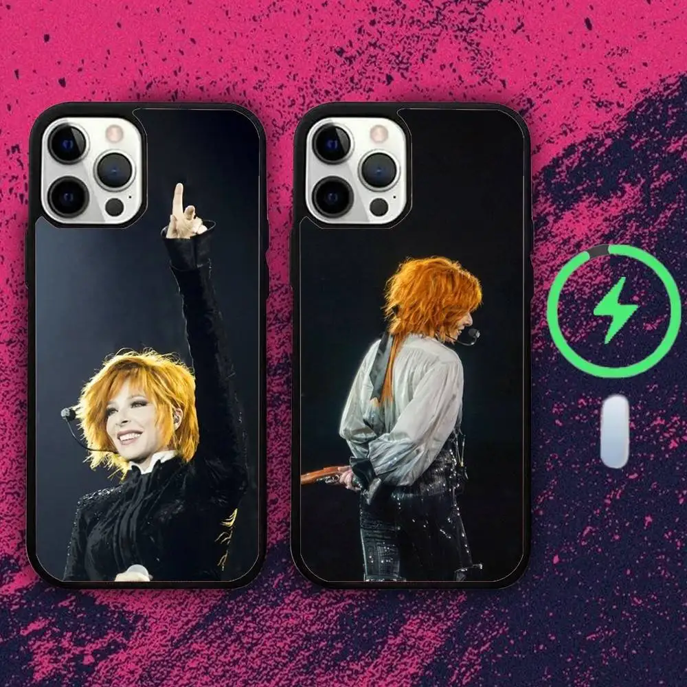 

Singer M-Mylenes F-Farmers Phone Case For iPhone 16e,16,15,14,13,12,11,Plus,Pro,Max,Mini Magsafe Magnetic Wireless Charging