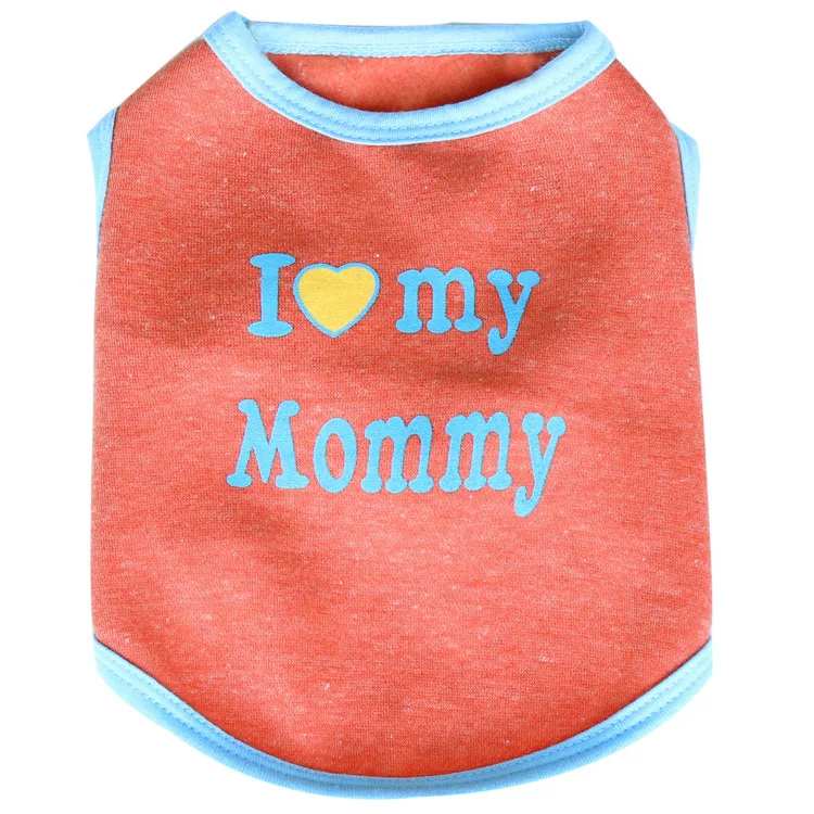 

Factory Pet Dog Cat Clothing Wholesale, Mommy Style Fleece Vest for Small Breed Puppy, Wholesale Autumn Winter Warm Apparel