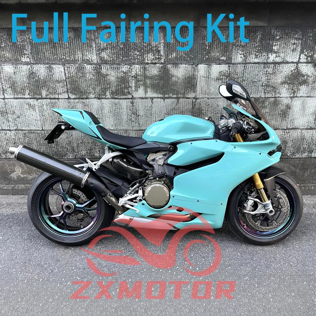 

Blue Fairing Set 899 1199 2012 2013 2014 Motorcycle Parts Injection Fairings Panel Kit Bodywork for Ducati Panigaie 1199s