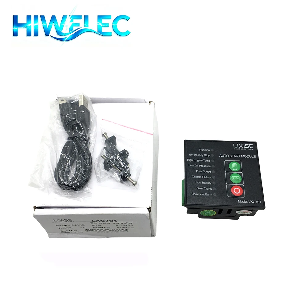 LXC701 Auto Start Control Unit LIXISE Replace DSE701 Original High Quality Diesel Generator Controller Genset Spare Parts