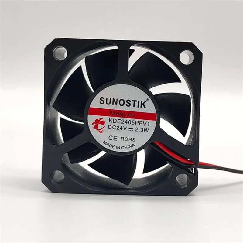 

Wholesale fan: KDE2405PFV1 24V2.3W 5020 5CM special cooling fan for two-wire inverter