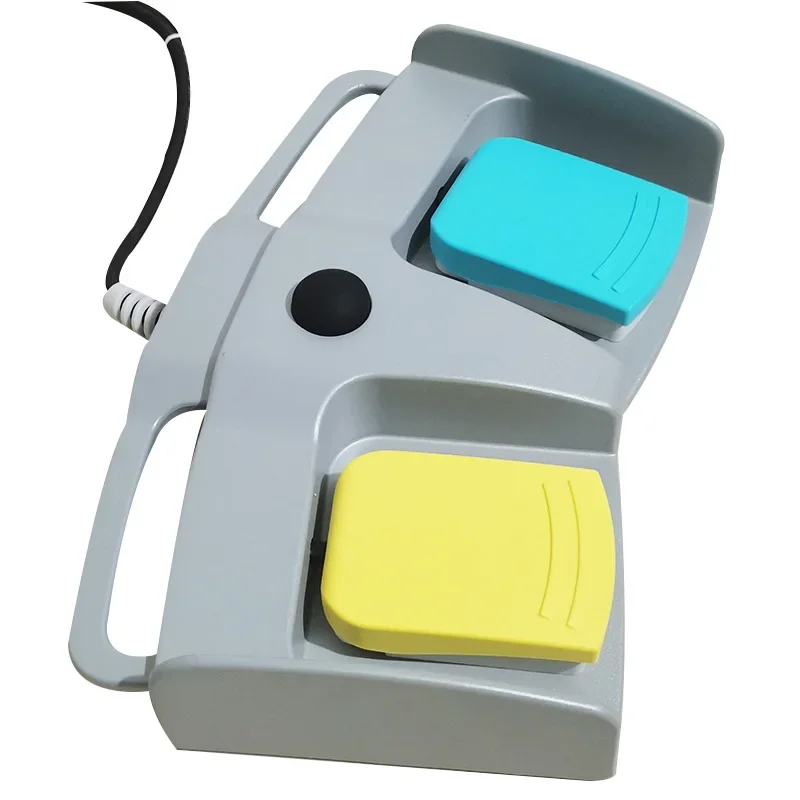 KACON HRF-HD62YB2-PS Industrial Medical Waterproof Foot Switch Double Step with Aluminum Alloy Base Plate IP67 Protection Grade