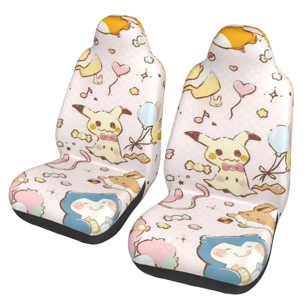 

Универсальный чехол для автомобильного сиденья с изображением покемонов, подходит для внедорожников и всех типов моделей, стильный игровой чехол для сиденья, автомобильные аксессуары.