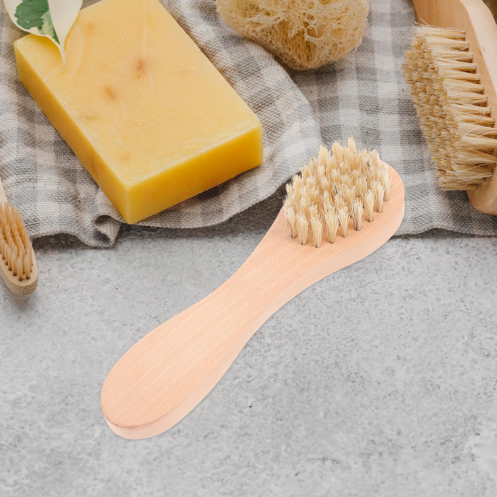 5 stuks houten gezichtsborstel handmatige gezichtswas scrubber poriënreiniging reishulpmiddel gezichtswasborstel huidverzorgingshulpmiddelen gezichtsbehandeling