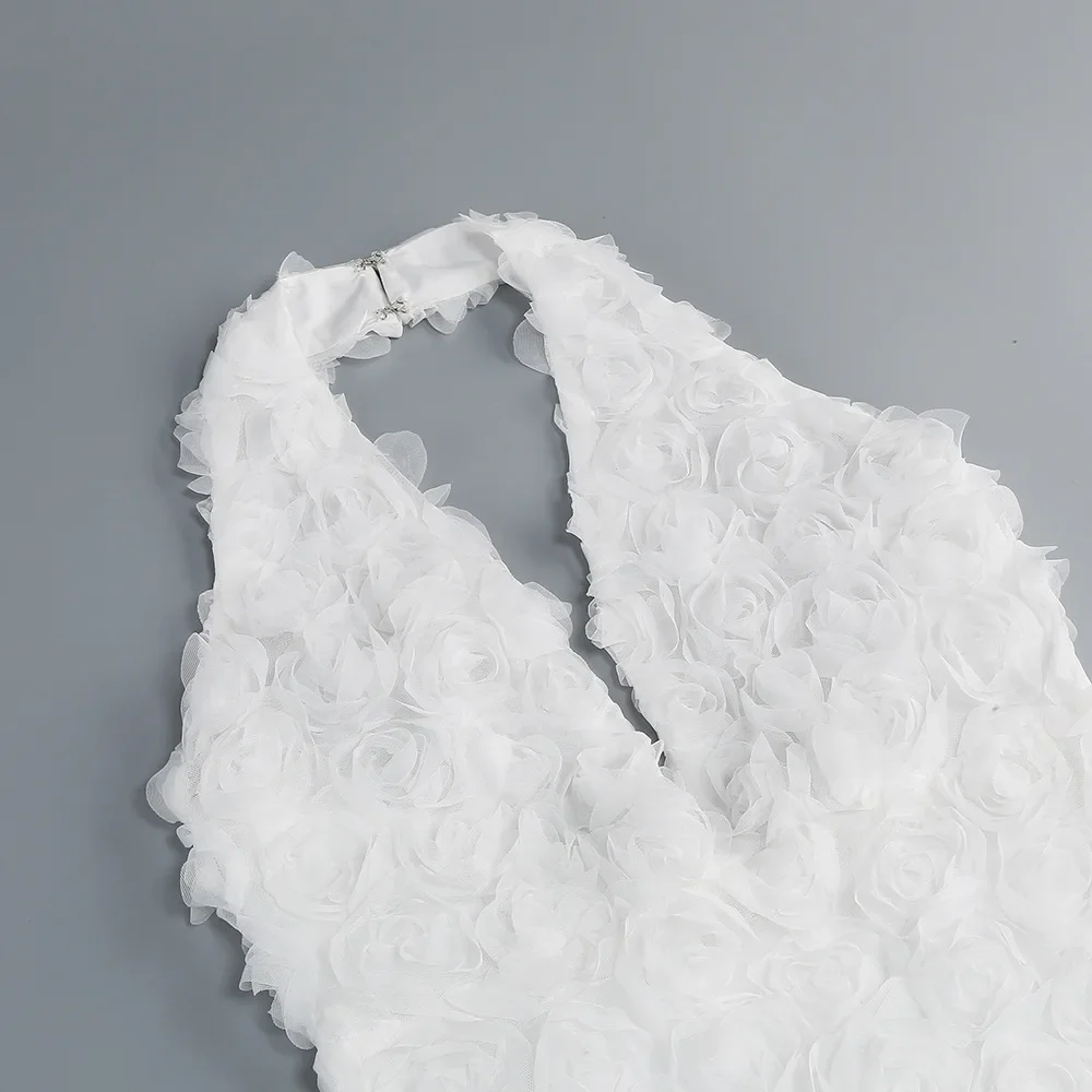 新しいファッション女性のセクシーなホルターオフショルダー花柄ボディコンロングドレス祝うイブニングパーティー誕生日衣装