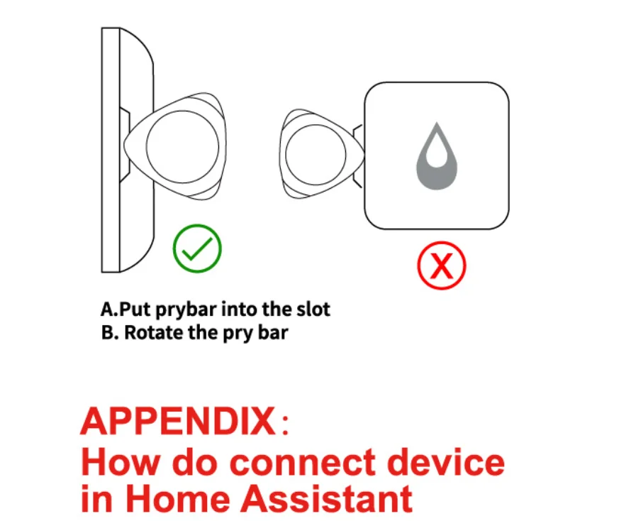 Kompakter Intelligenter Wasserleck-Sensor ZigBee Smart Leckage-Detektor Alarm Unterstützt Tuya/Home Assistant/eWeLink für Smart Home Sicherheit – Detail 11