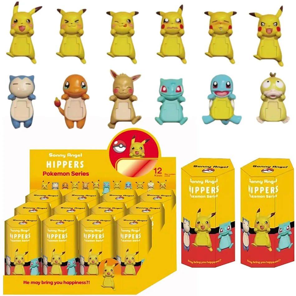 Pokemon Pikachu Surprise Blind Box Party Angel Mysterious Blind Box Anime Figure Model Child Toy Christmas Gifts