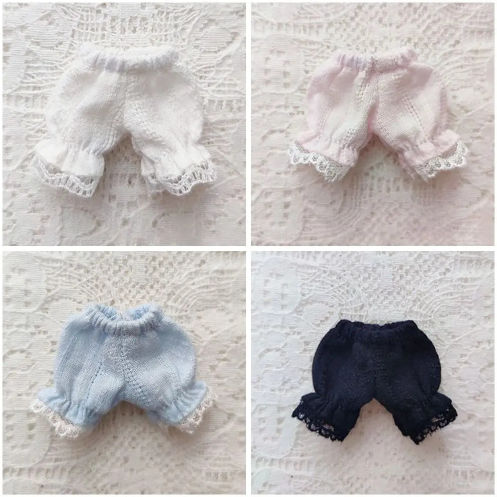 Fashion Dolls Cotton Shorts Lantern Pants for 1/11 OB11 Dolls for 1/12 BJD Dolls Clothes Accessories Doll