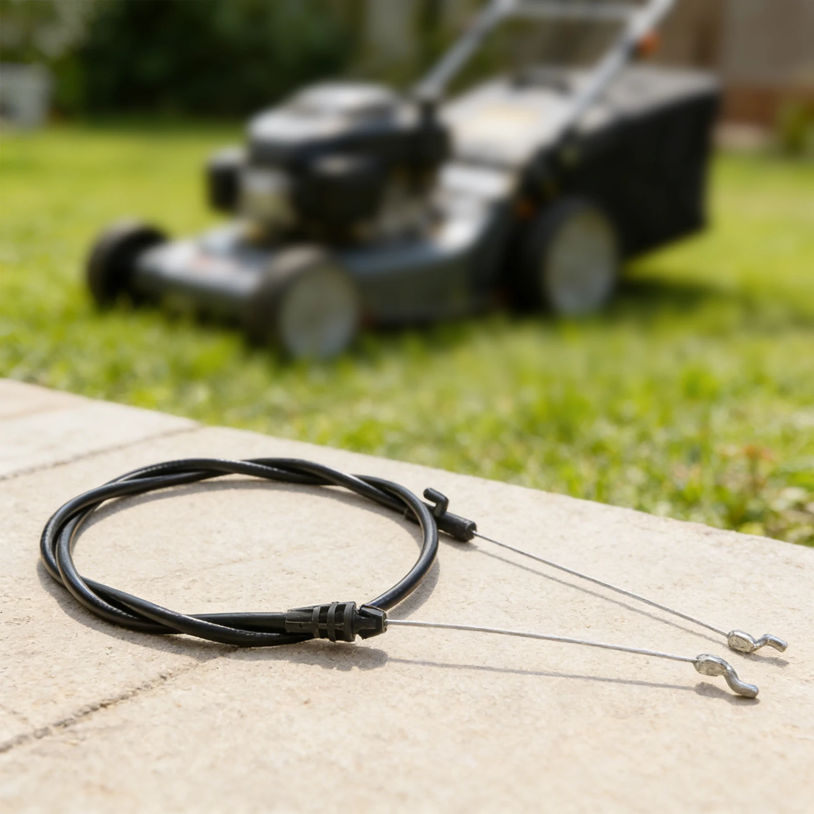 Control Cable Assembly for Troy-Bilt Mowers with 51 in Cable and 37.5 in Casing Length for Standard Installation