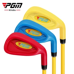 PGM Golf Kids Club Iniciante Prática Rod Meninos Meninas No. 7 Iron Plastic Head Ultra Light Carbon Shaft Golf Acessórios JRTiG011