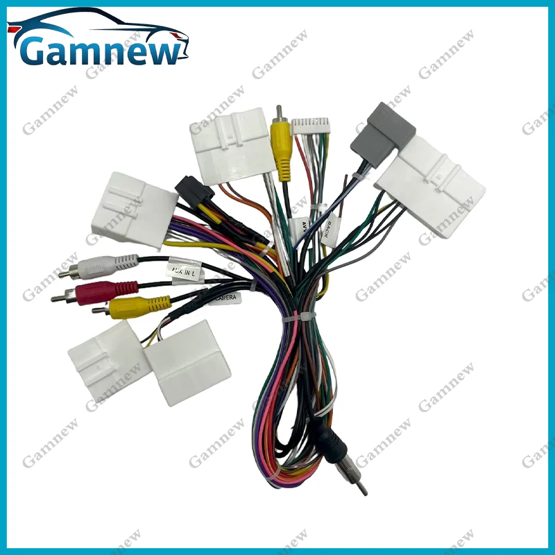 سيارة 16pin الأسلاك تسخير محول Canbus صندوق أندرويد راديو كابل الطاقة لنيسان Teana 2 (J32) باثفندر IV باترول (Y62) كويست