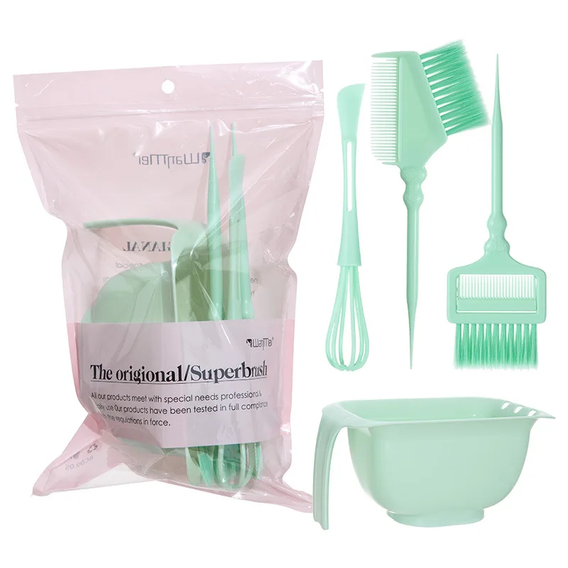 Chinese Style Hair Dye Brush Set, Multifunctional