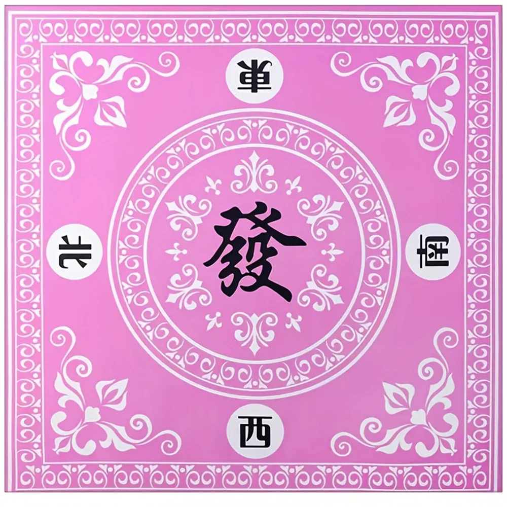 

Thicken Multi-sizes Mahjong Table Mat Board Mahjong Game Table Cover Mahjong Accessories Tablecloth for Desktop Home Card Game