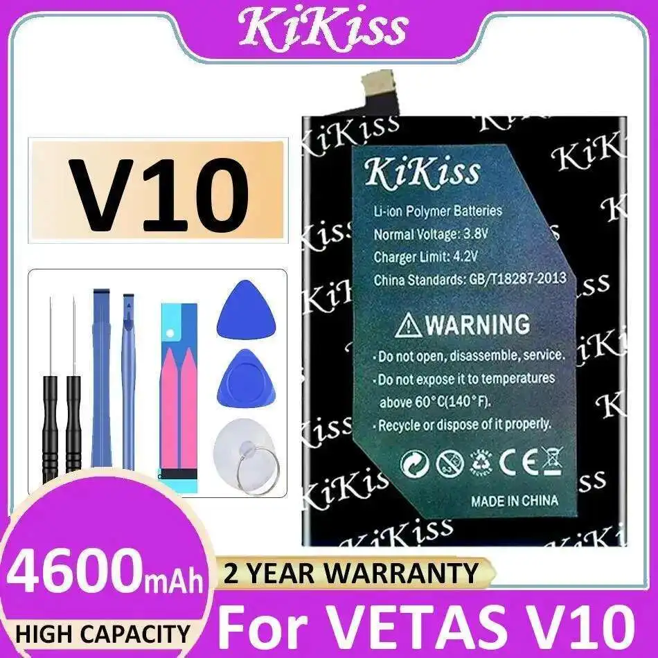 

High Compatibility For Vetas V10 Mobile Phone Battery 4600Mah Environmentally Friendly