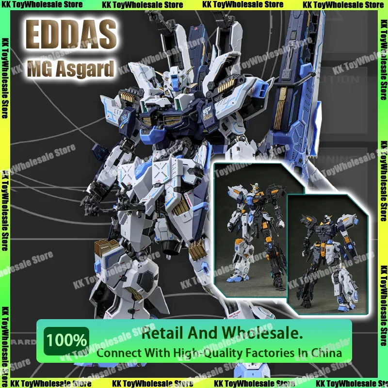 EDDAS Model MG 1/100 Model Kit Asgard Alloy Joints Assemlby Action Figures Robot Plastic Model Kits Hobby Customized