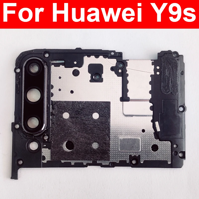 Rear Back Camera Lens Glass Cover For Huawei Y9S Mainboard Cover Bezel with Lens Frame Parts