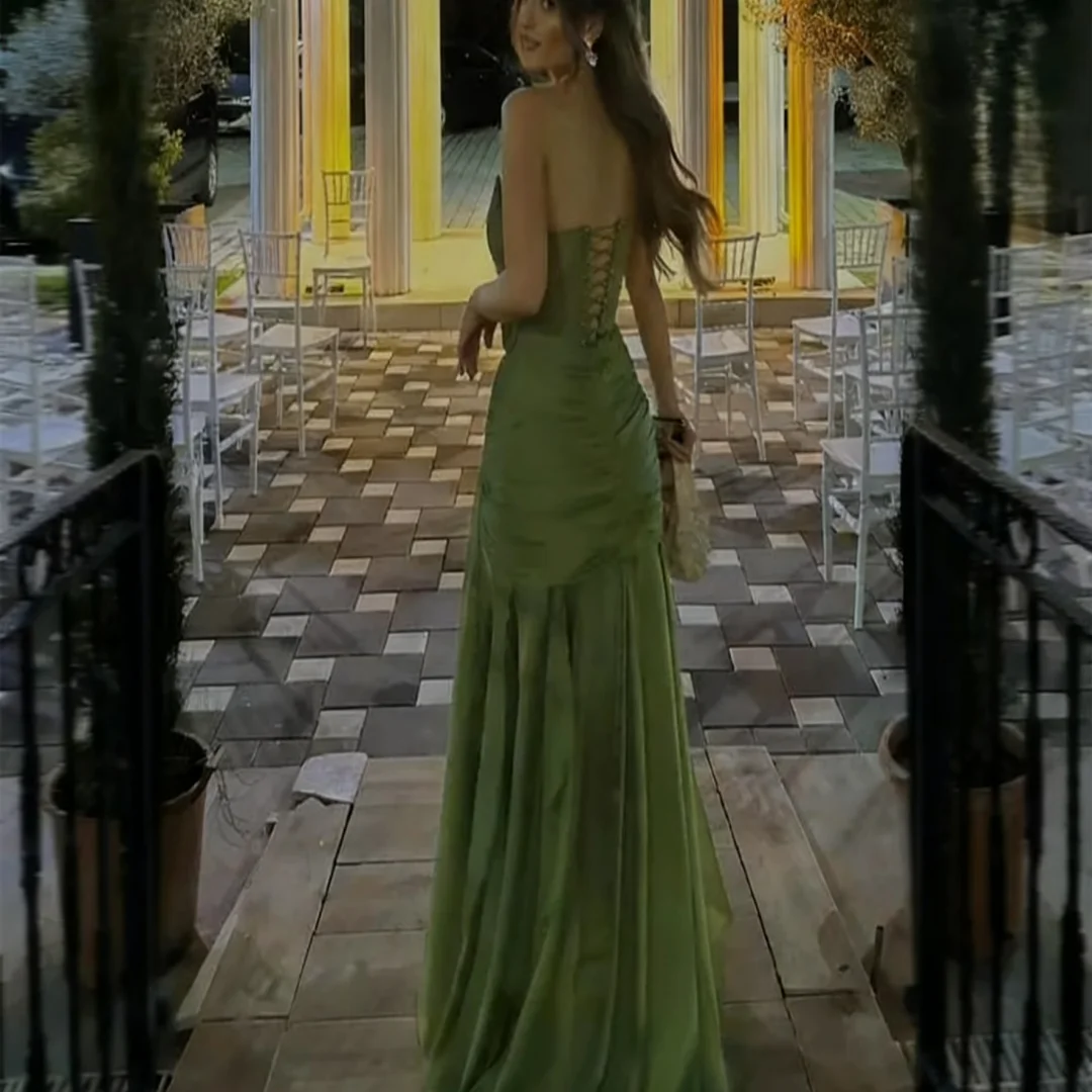 فستان حفلة موسيقية شيفون أنيق مخصص برقبة على شكل V فستان سهرة رسمي فساتين سهرة لحفلات أعياد الميلاد للنساء