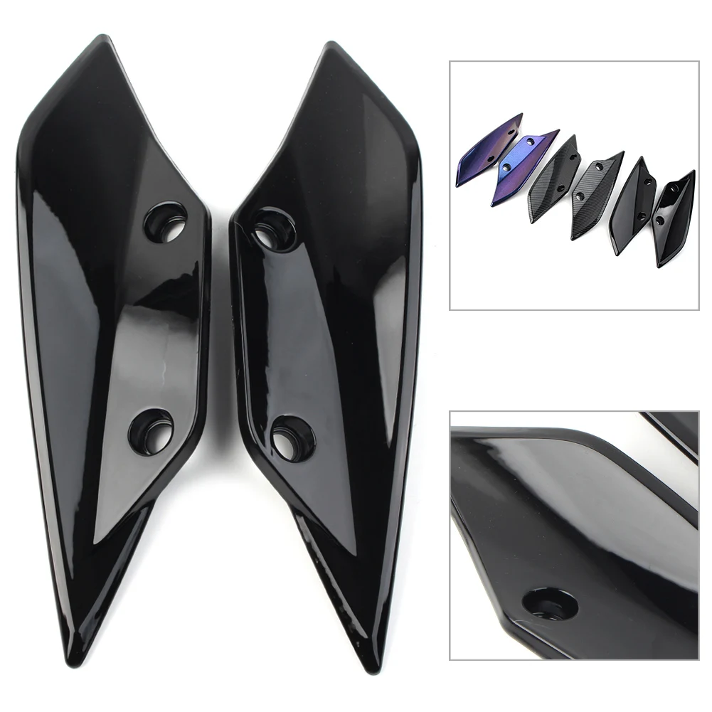 2Pcs ABS Motorbike Front Fender Side Panel Cover Fairing Frame For BMW S1000RR 2009 2010 2011 2012 2013 2014