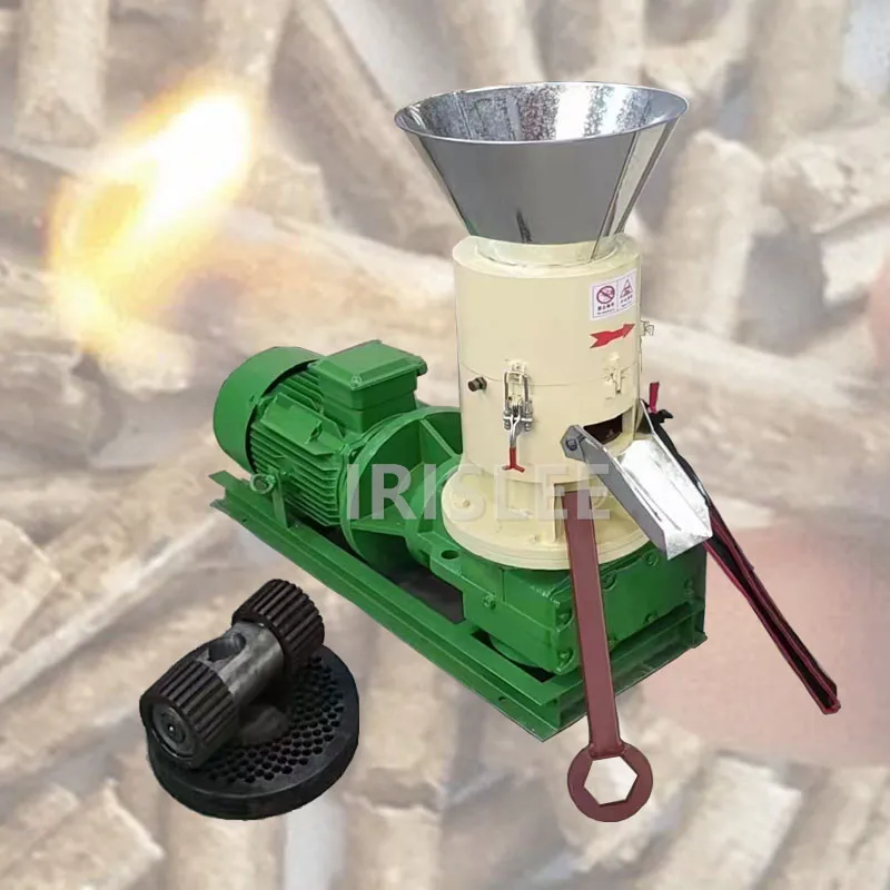 6mm 8mm Household Pellet Press Animal Feed Wood Pellet Mill Biomass Pellet Machine