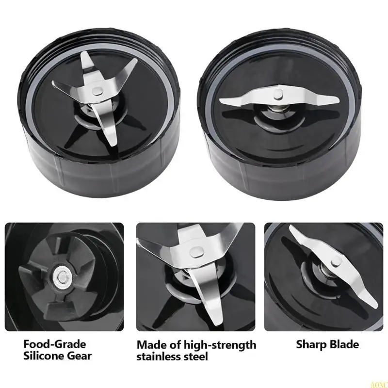A0NC Blade Mixer Bộ BLADE SET Các bộ phận thay thế Niêm phong miếng đệm cho phép thuật