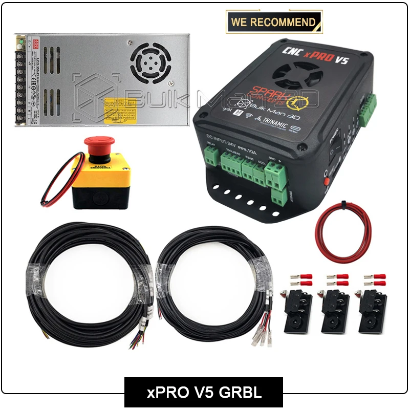 Imagem -02 - Diferença de Opções de Controlador Cnc de Xpro v5 Alto Torque Grbl Maker Shield Grbl Uc300 Nvum Stb5100 Ddcs V3.1