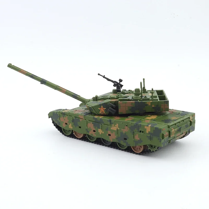 XCARTOYS 1/64 Alloy Die Cast Car Tank Model Toy 99A Main Battle Tank - Green Digital Camouflage Diecast Alloy Collection Gift