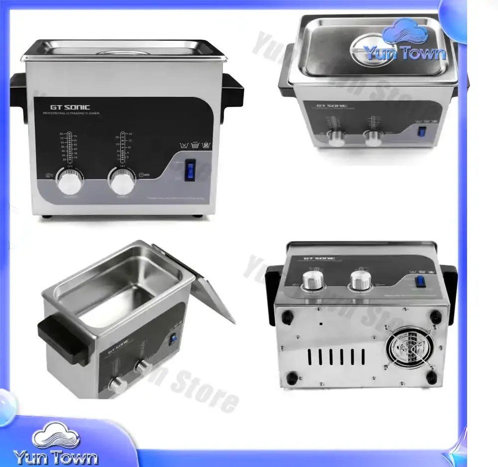 GT SONIC T3 3L Ultrasonic Cleaner for Jewelry Watch Parts Dental Instruments Industrial Cleaning Equipment with Dual Power