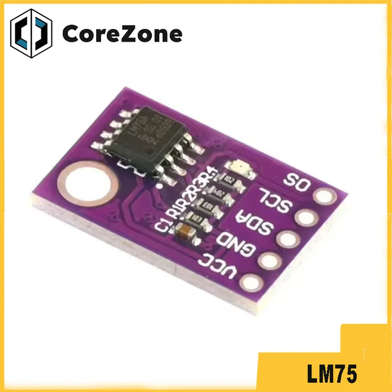 10Pcs LM75 Temperat… - image