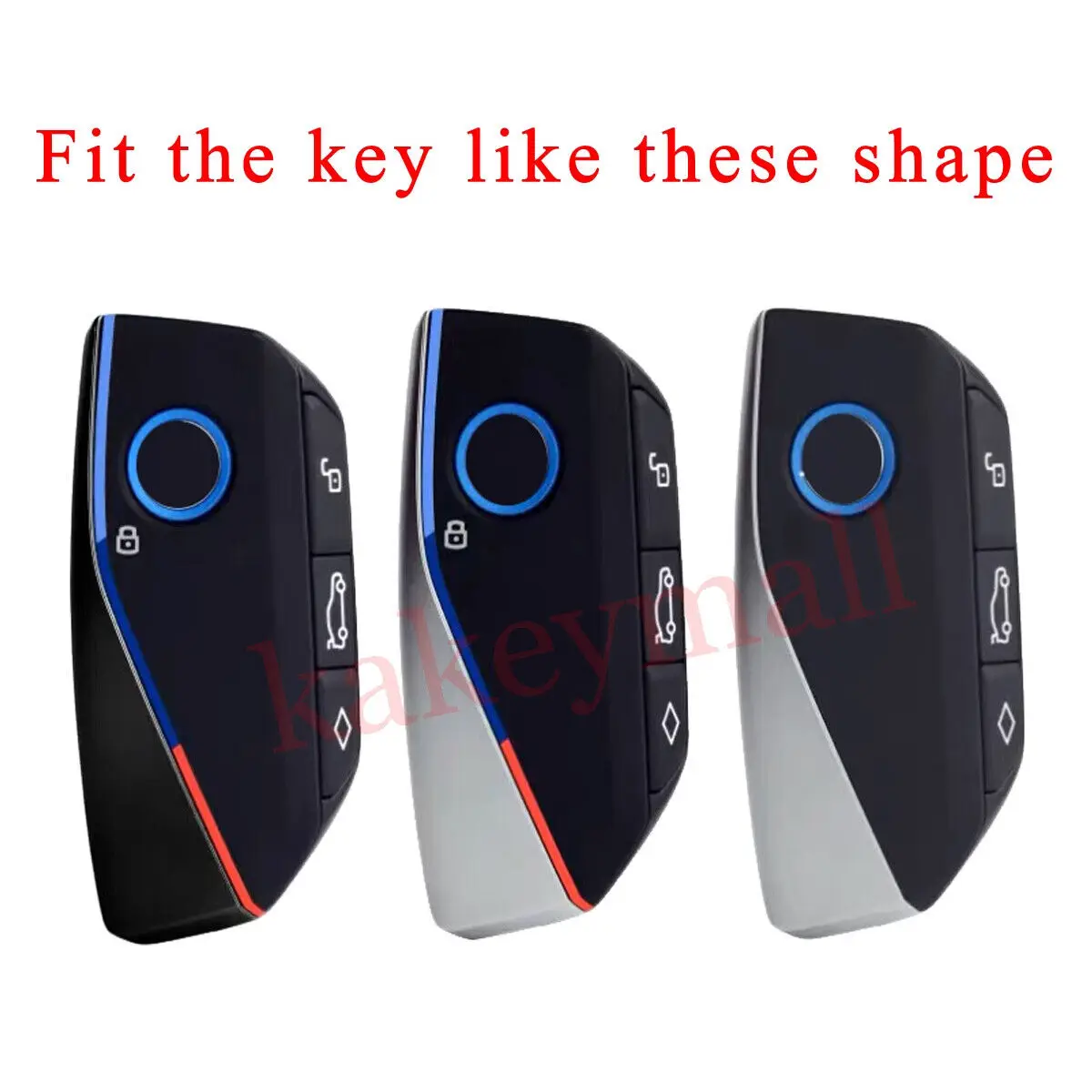 Clear Smart Key Fob Cover Case Accessories For BMW X1 iX XM X5 X6 X7 i7 U06 G70