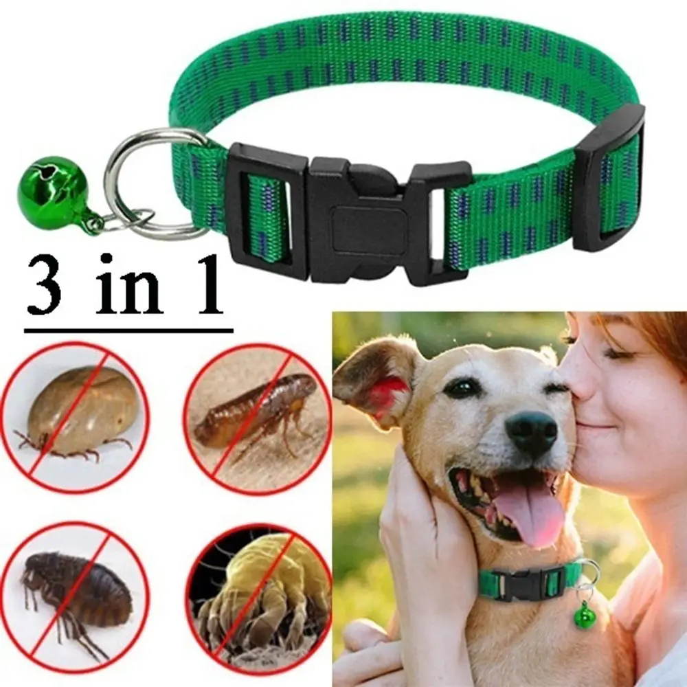 Effective Nylon Insecticidal Mosquitoes Kill Insect Dog Collar Anti Flea Mite Tick Neck Strap Pet Suppies