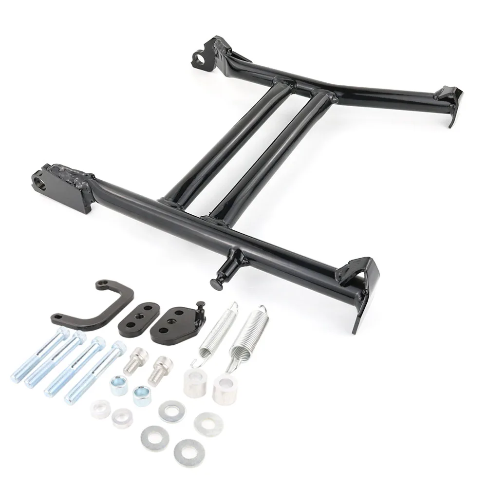 Motorcycle Fit For Suzuki DR650 DR650SE 1996-2022 2023 Black Centerstand Center Kickstand Foot Center Stand Support Parking Rack