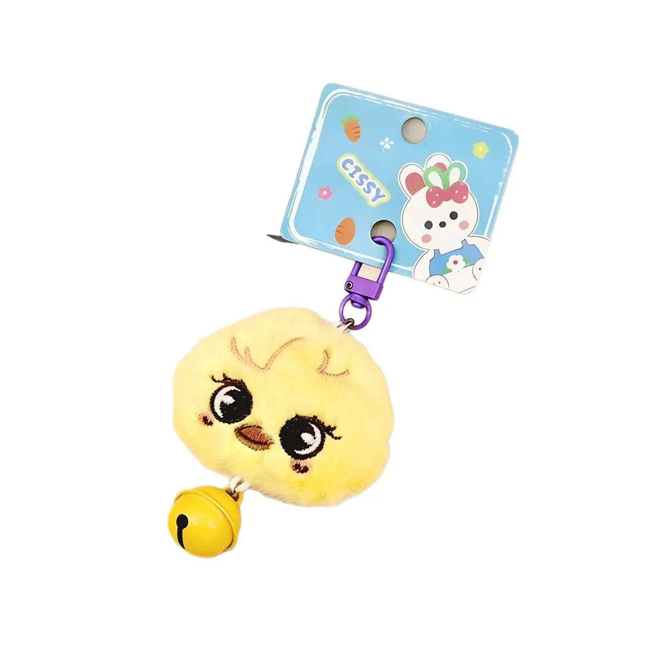 

SKZOO Idol Stray Children Cartoon Pendant Doll Animal Head Keychain Big Head Light Bulb Creative Cartoon Pendant Fans Gifts