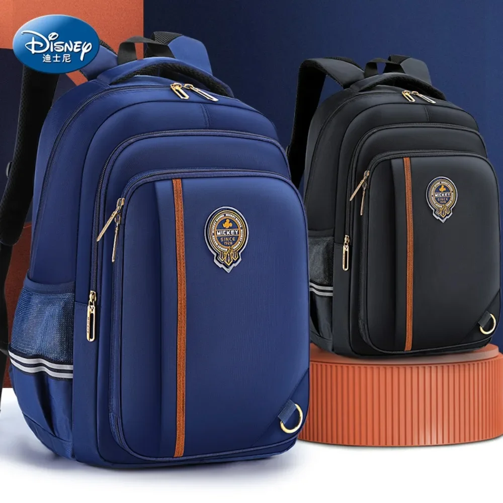 Sac à dos Disney tureKids pour garçons de la merveilleuse à la 6e année, style réfrigérateur, réflexion latérale de sécurité, sacs à dos à la mode de grande capacité