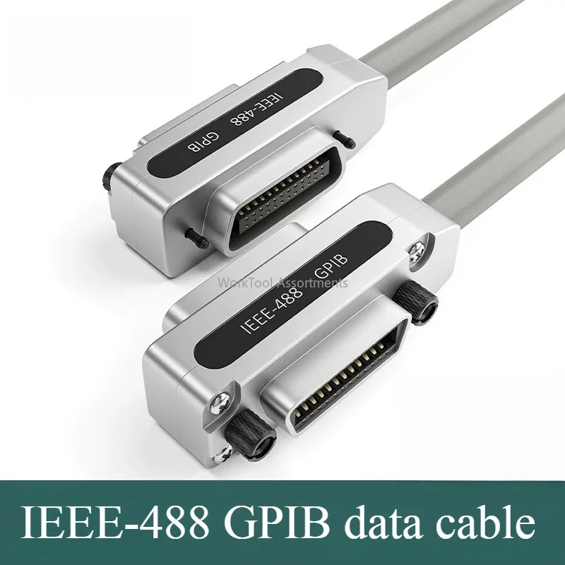 IEEE488 GPIB Data Cable Industrial PCI Motherboard Connection Cord 1/1.5/2/3/5/10M For Instrument Data Transmission