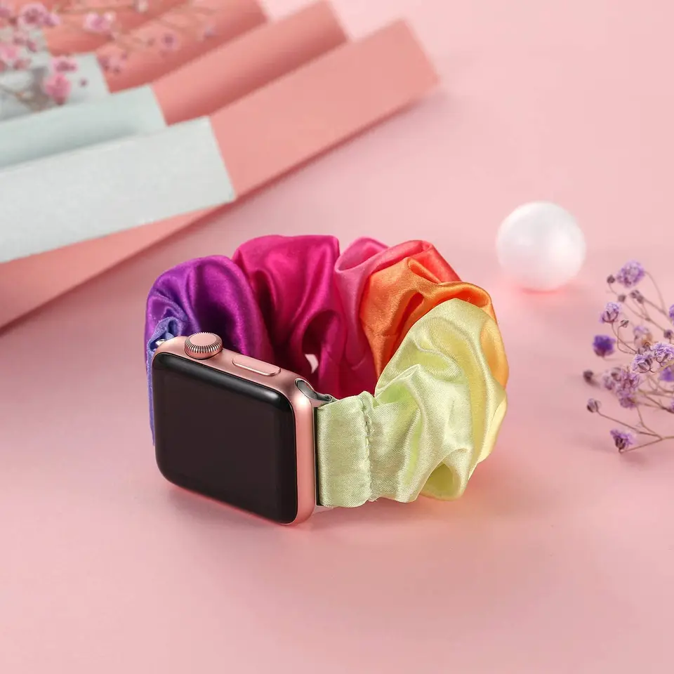 Stylish Scrunchie Watch Strap for Apple Watch