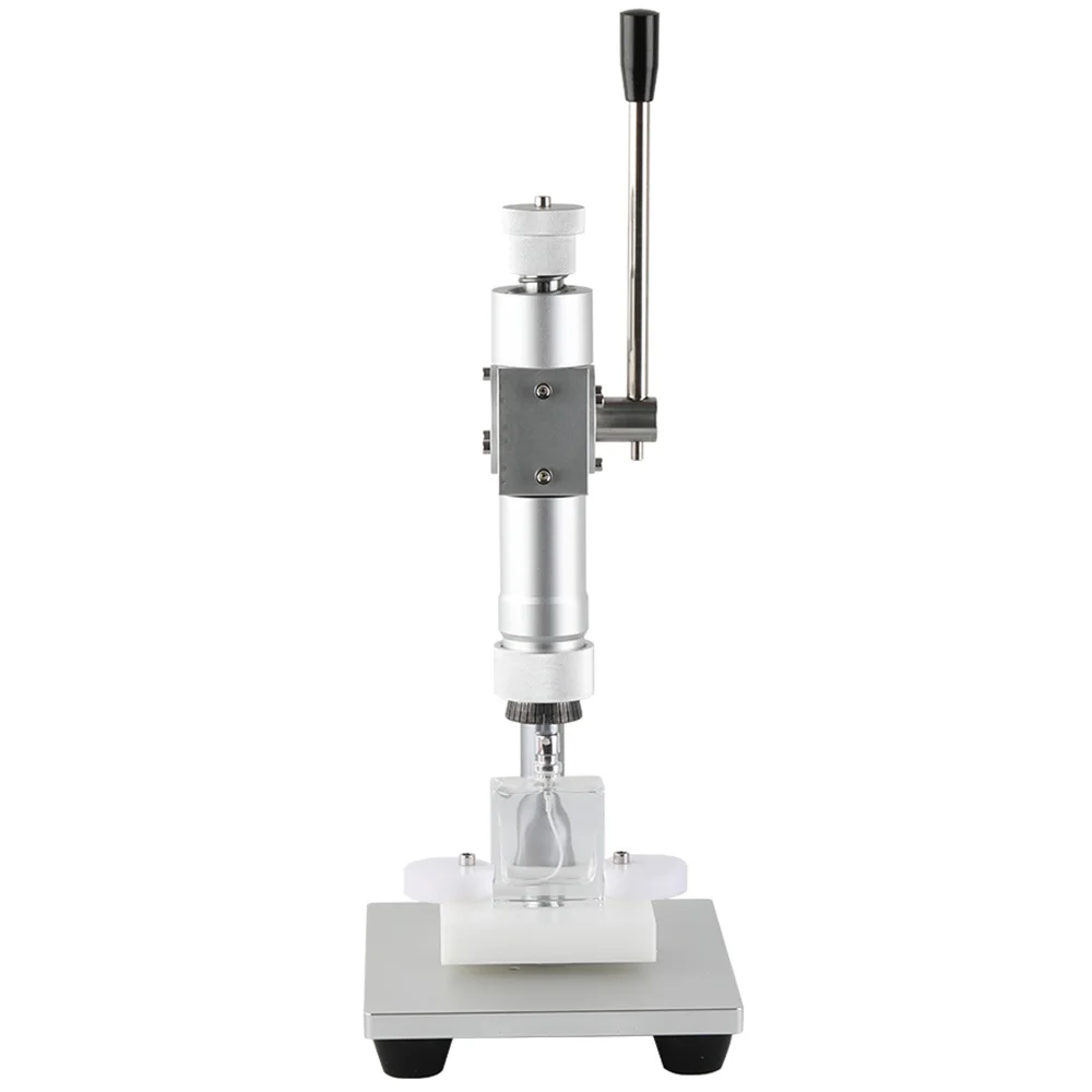 Perfume Bottle Filling Sealing Machine 13/15/18/20mm Aluminum Cover Capping Machine Manual Packaging Machine